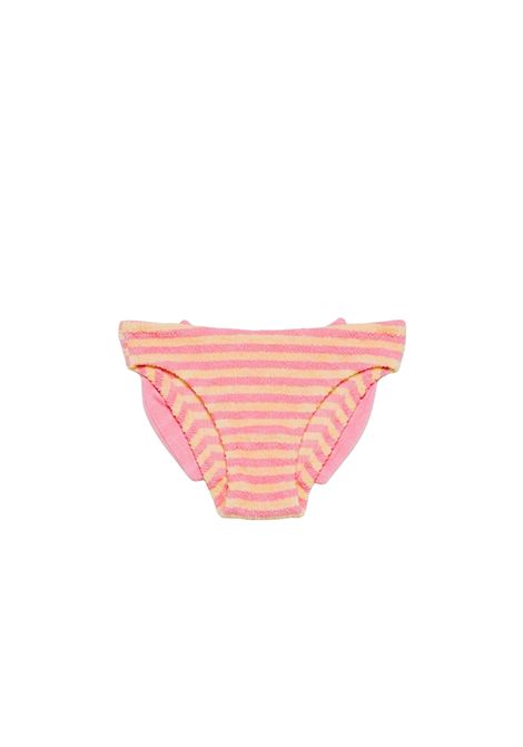 Costume con fiocco in spugna SAINT BARTH | MAD0002 MADAME03925L CRINKLE STRIPES 2092